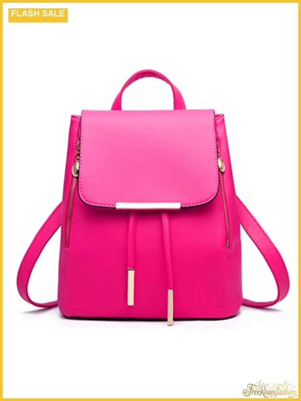 Faux Leather Backpack Purse Women Anti Theft Travel Daypack